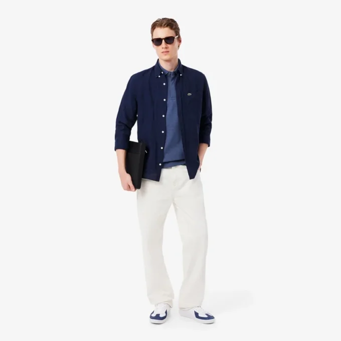 Pánská polokošile Paris Stretch Piqua s regular fit střihem Pánská polokošile Paris Stretch Piqua s regular fit střihem