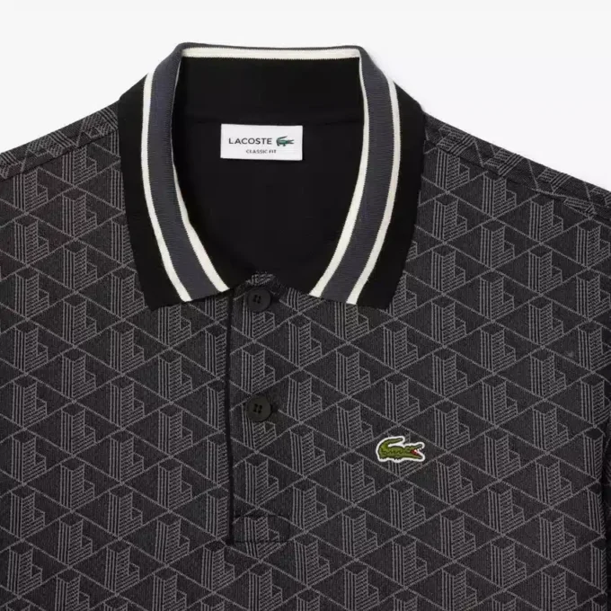 Pánská polokošile s klasickým střihem a monogramem Pánská polokošile s klasickým střihem a monogramem
