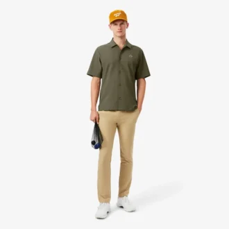 Pánská strečová golfová košile Ultra Dry s potiskem