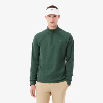 Pánská technická fleecová golfová mikina