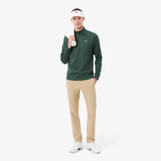 Pánská technická fleecová golfová mikina