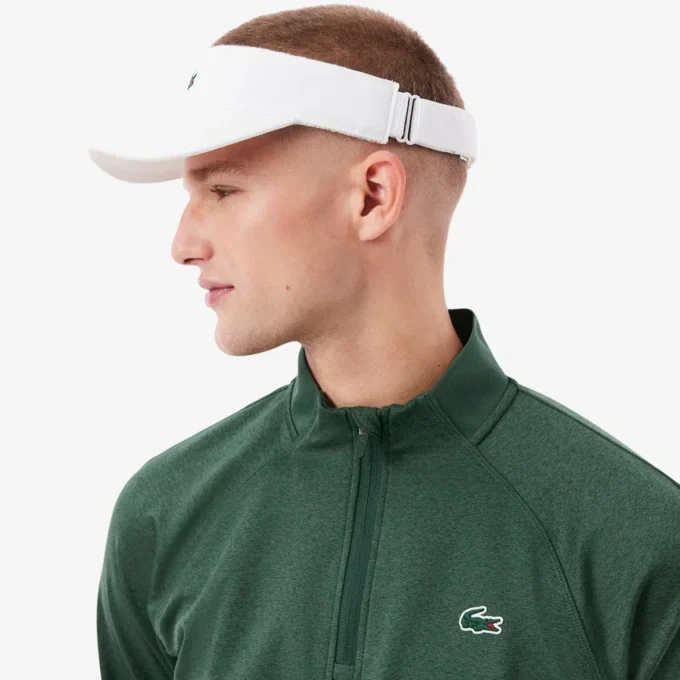 Pánská technická fleecová golfová mikina