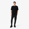 Pánské tepláky ze strečového úpletu se slim fit střihem Pánské tepláky ze strečového úpletu se slim fit střihem