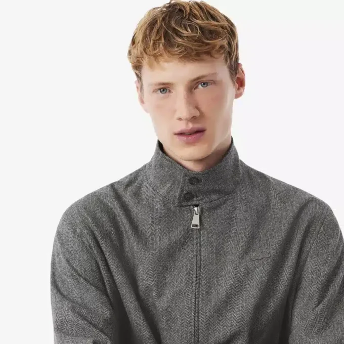 Pánská vlněná bunda Harrington Pánská vlněná bunda Harrington