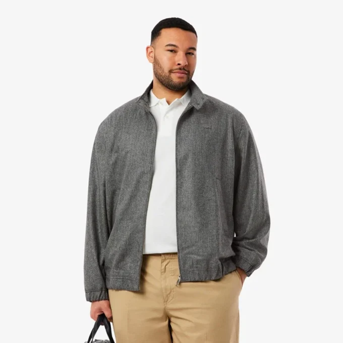 Pánská vlněná bunda Harrington Pánská vlněná bunda Harrington