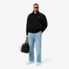 Pánská vlněná bunda ve stylu varsity s odznakem Pánská vlněná bunda ve stylu varsity s odznakem