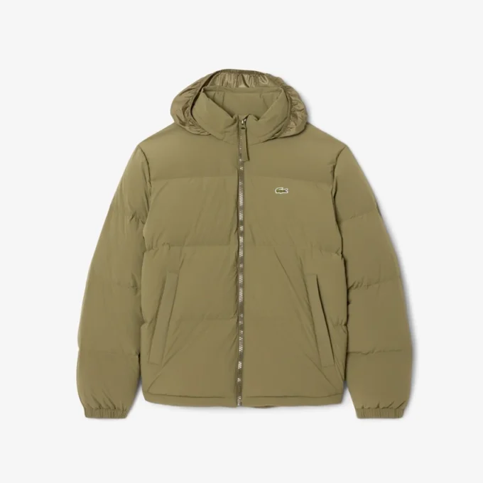 Pánská vodoodpudivá péřová bunda s kapucí Pánská vodoodpudivá péřová bunda s kapucí
