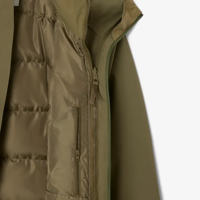 Pánská vodoodpudivá prošívaná parka 3 v 1 Pánská vodoodpudivá prošívaná parka 3 v 1