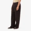 Pánské volné kalhoty s plisováním z piké Pánské volné kalhoty s plisováním z piké