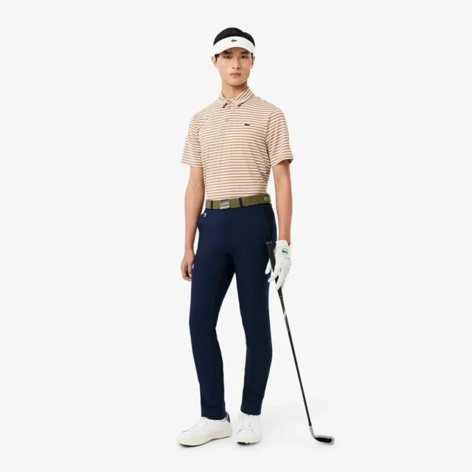 Polo tričko Regular Fit Ultra Dry Striped Golf Golf