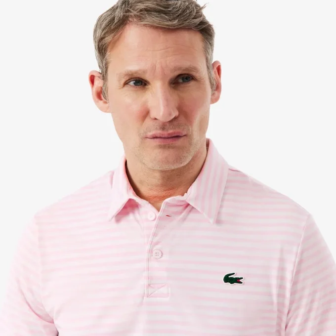 Polo tričko Regular Fit Ultra Dry Striped Golf Golf