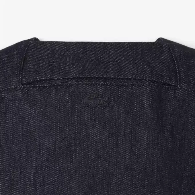Polo tričko Runway Loose Fit Denim Polo tričko Runway Loose Fit Denim