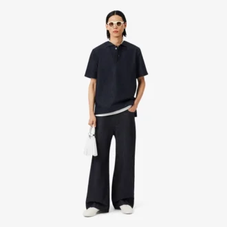 Polo tričko Runway Loose Fit Denim