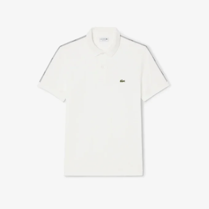 Polo tričko s logem a pruhy, regular fit Polo tričko s logem a pruhy, regular fit