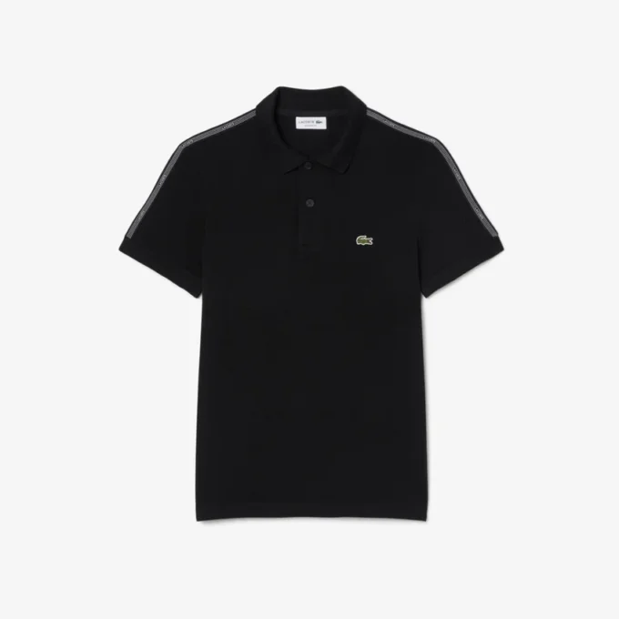 Polo tričko s logem a pruhy, regular fit Polo tričko s logem a pruhy, regular fit