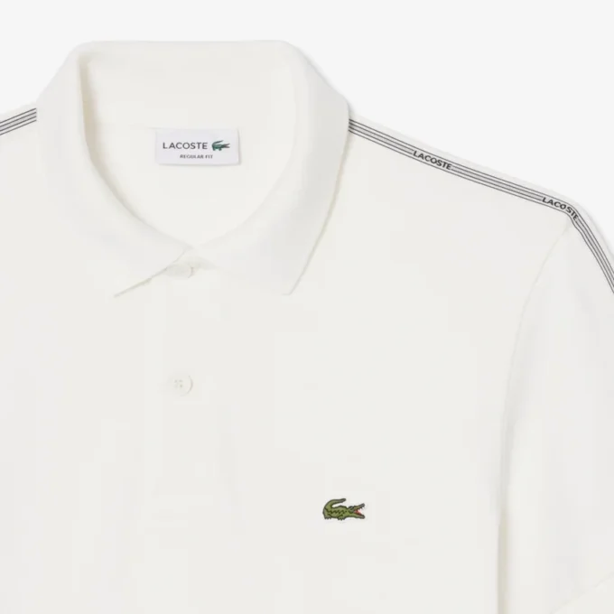 Polo tričko s logem a pruhy, regular fit Polo tričko s logem a pruhy, regular fit