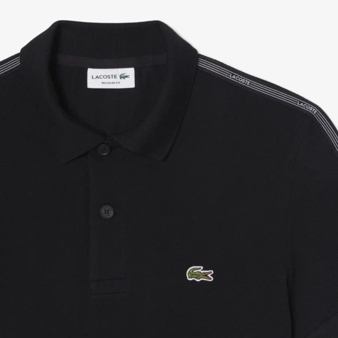 Polo tričko s logem a pruhy, regular fit Polo tričko s logem a pruhy, regular fit