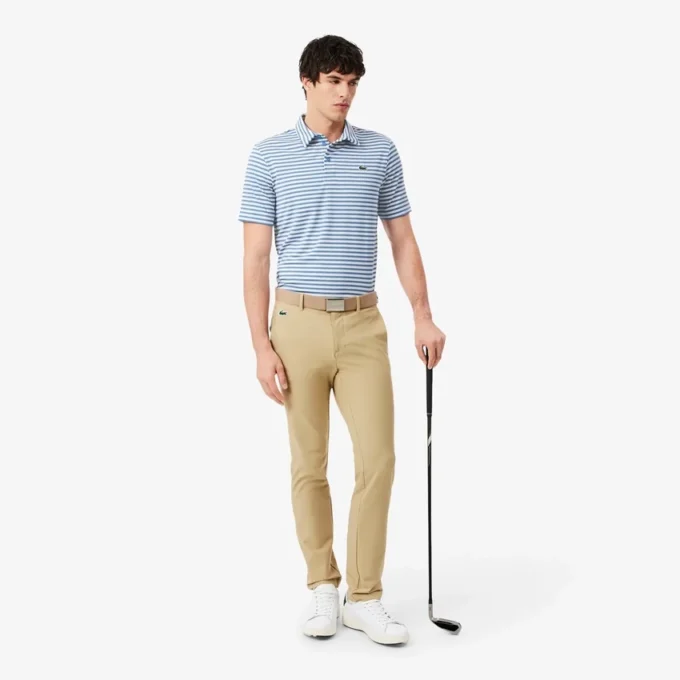 Polo tričko s pruhy Ultra Dry s klasickým střihem