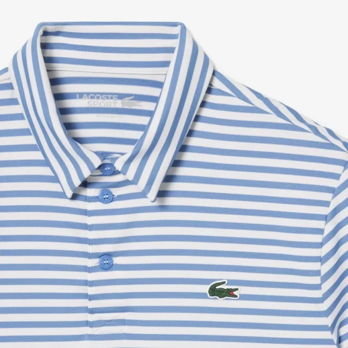 Polo tričko s pruhy Ultra Dry s klasickým střihem
