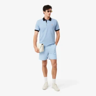 Polokošile Classic Fit s kontrastním žebrováním