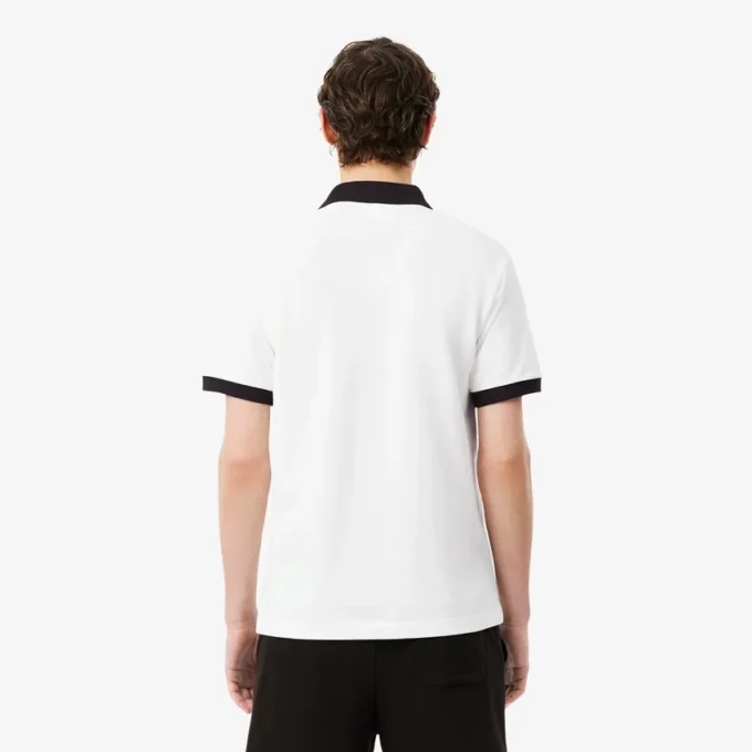 Polokošile Classic Fit s kontrastním žebrováním
