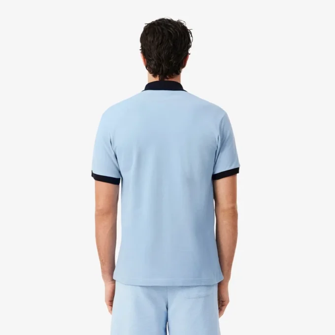 Polokošile Classic Fit s kontrastním žebrováním