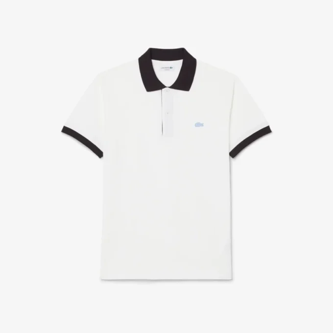 Polokošile Classic Fit s kontrastním žebrováním