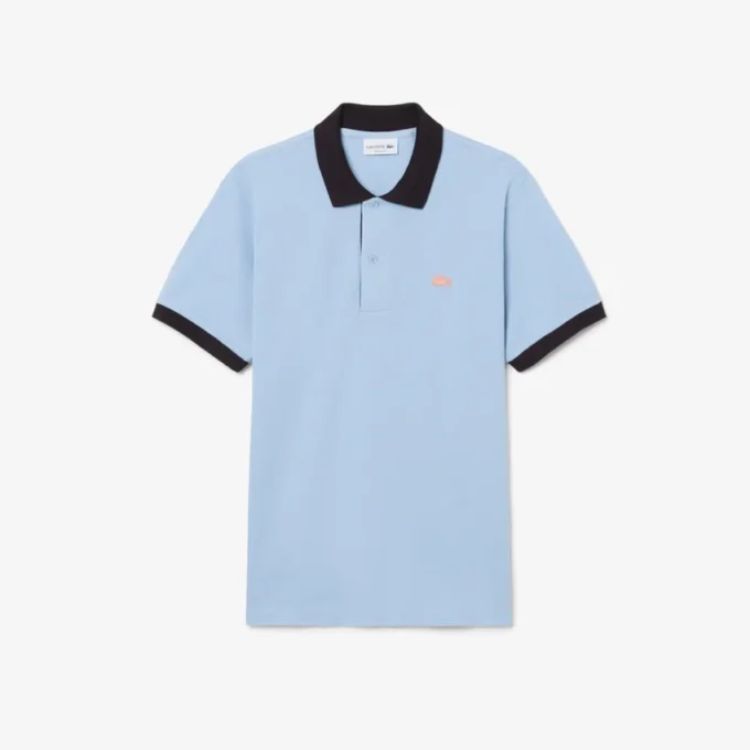 Polokošile Classic Fit s kontrastním žebrováním