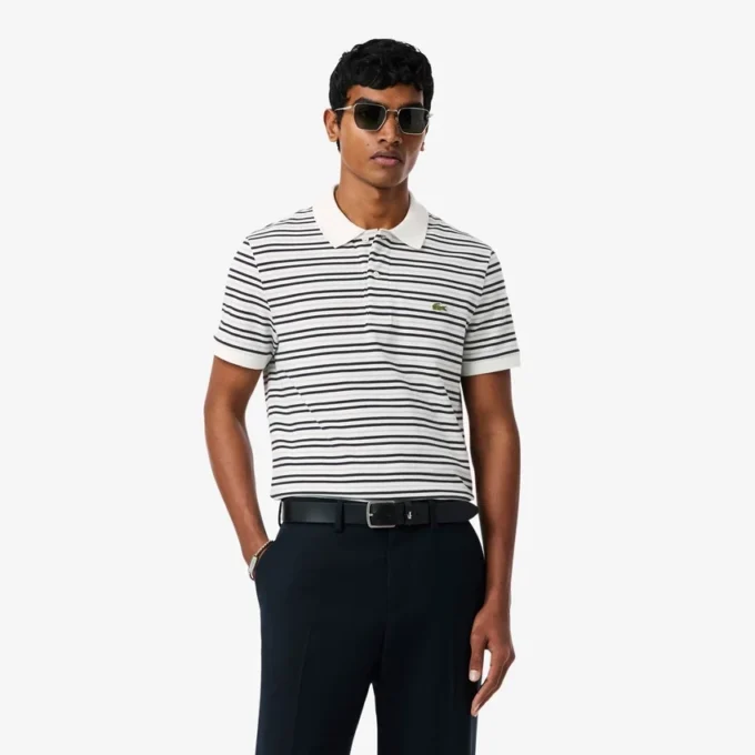 Polokošile Classic Fit Striped Petit Piqua