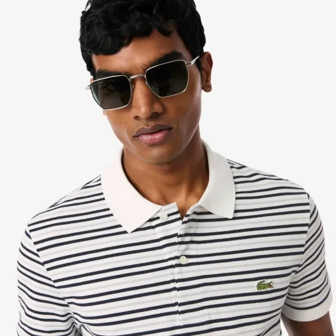 Polokošile Classic Fit Striped Petit Piqua