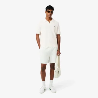 Polokošile Classic Fit z bouclé úpletu