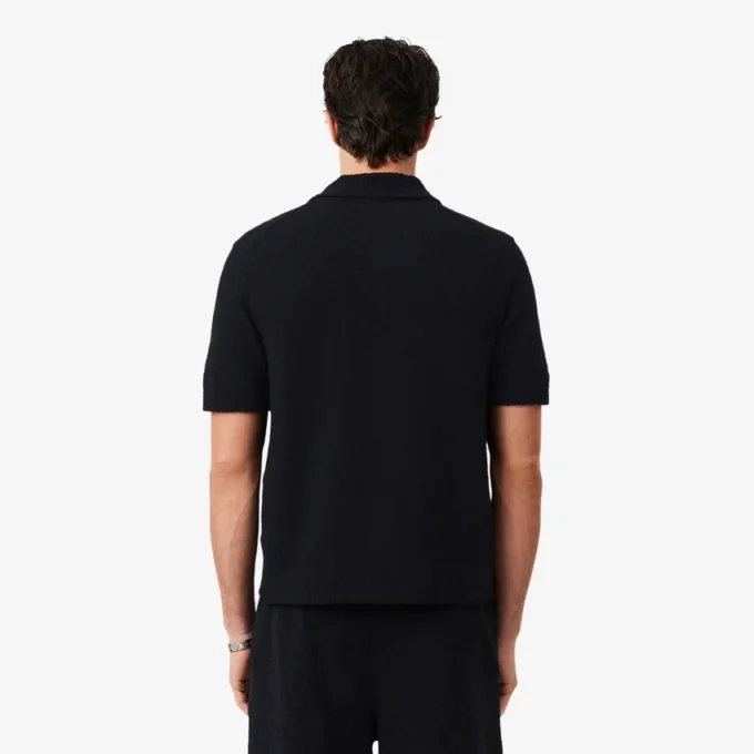 Polokošile Classic Fit z bouclé úpletu