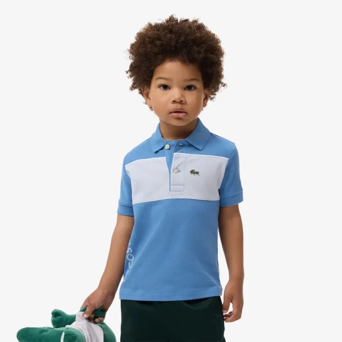 Polokošile Petit Piqua s barevnými bloky Polokošile Petit Piqua s barevnými bloky