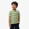 Polokošile Petit Piqua s kontrastními pruhy Polokošile Petit Piqua s kontrastními pruhy