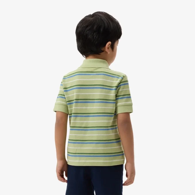 Polokošile Petit Piqua s kontrastními pruhy Polokošile Petit Piqua s kontrastními pruhy