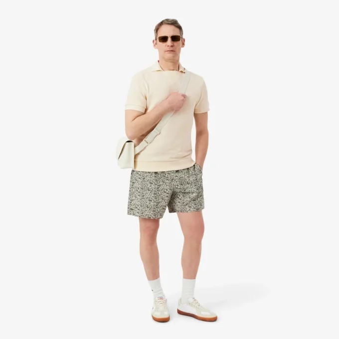 Polokošile Regular Fit z bavlněného žakáru
