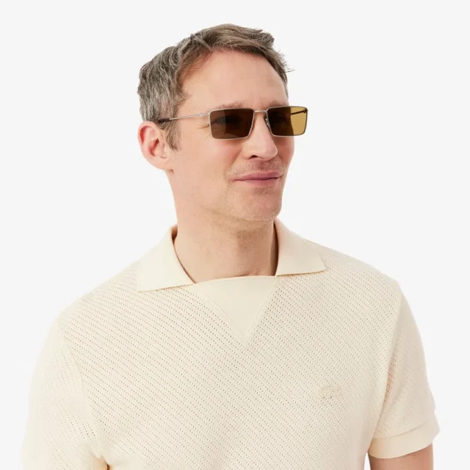 Polokošile Regular Fit z bavlněného žakáru