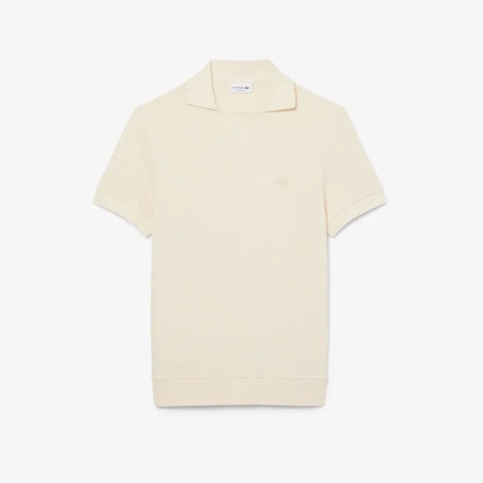Polokošile Regular Fit z bavlněného žakáru
