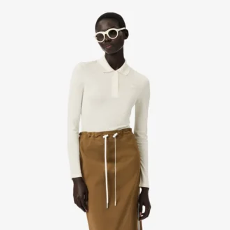 Polokošile Runway Slim Fit s dlouhými hedvábnými rukávy