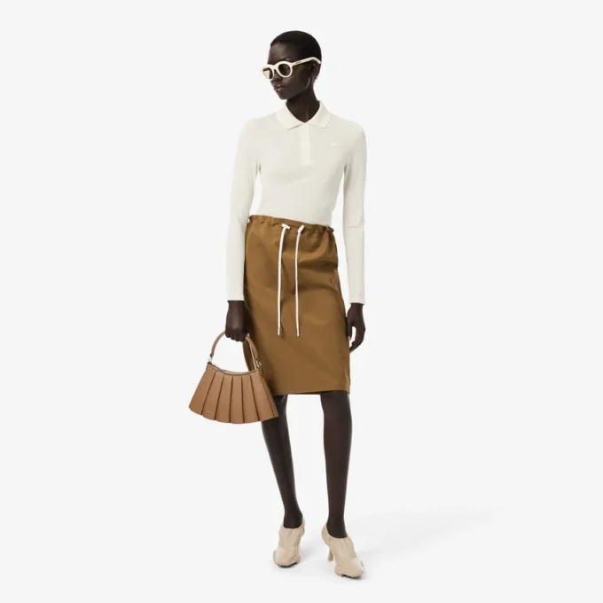 Polokošile Runway Slim Fit s dlouhými hedvábnými rukávy Polokošile Runway Slim Fit s dlouhými hedvábnými rukávy