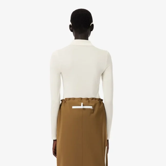 Polokošile Runway Slim Fit s dlouhými hedvábnými rukávy Polokošile Runway Slim Fit s dlouhými hedvábnými rukávy
