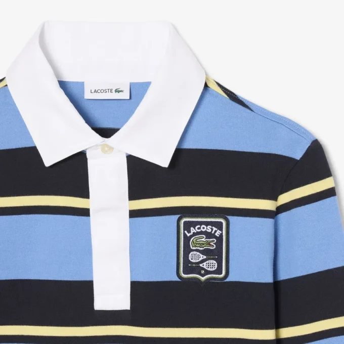 Pruhované ragbyové polo tričko Pruhované ragbyové polo tričko
