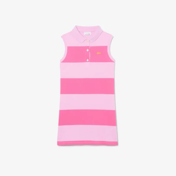 Sleeveless Polokošile s pruhy z materiálu Petit Piqué Sleeveless Polokošile s pruhy z materiálu Petit Piqué