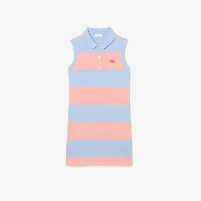 Sleeveless Polokošile s pruhy z materiálu Petit Piqué Sleeveless Polokošile s pruhy z materiálu Petit Piqué