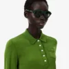 Svetr Runway s polo límcem z merino vlny Svetr Runway s polo límcem z merino vlny