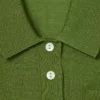 Svetr Runway s polo límcem z merino vlny Svetr Runway s polo límcem z merino vlny
