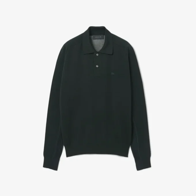 Svetr s polo límcem z vlněné směsi z přehlídky The Blend Svetr s polo límcem z vlněné směsi z přehlídky The Blend