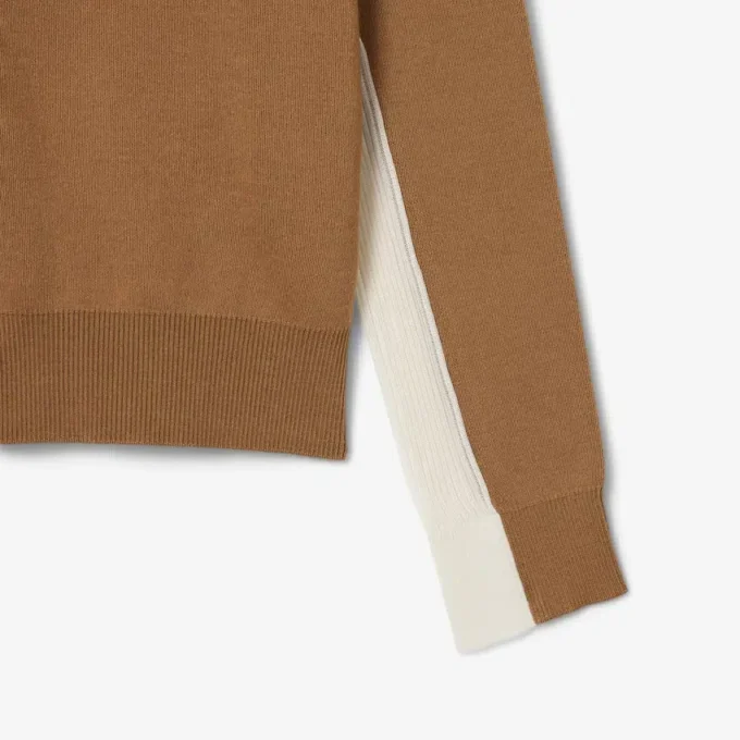 Svetr s polo límcem z vlněné směsi z přehlídky The Blend Svetr s polo límcem z vlněné směsi z přehlídky The Blend