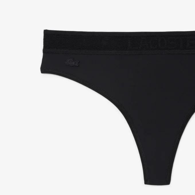 Tanga s logem v pase z mikrovlákna Tanga s logem v pase z mikrovlákna