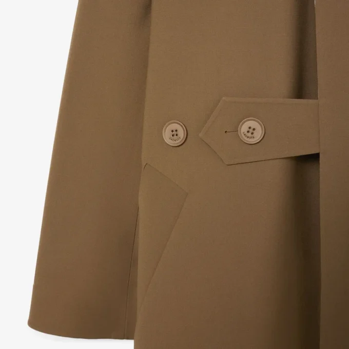 Trenchcoat z vlněné směsi z přehlídky The Blend Trenchcoat z vlněné směsi z přehlídky The Blend